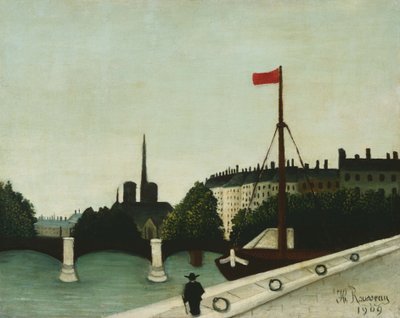 Notre Dame by Henri Rousseau